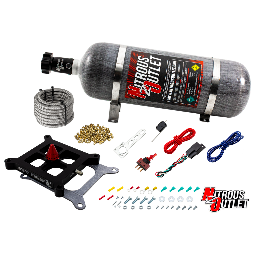 Stinger 2 Race Dry 4150 Nitrous Plate System (No Bottle)