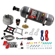 Load image into Gallery viewer, Stinger 4 Race Dry 4150 Nitrous Plate System (15lb Bottle)