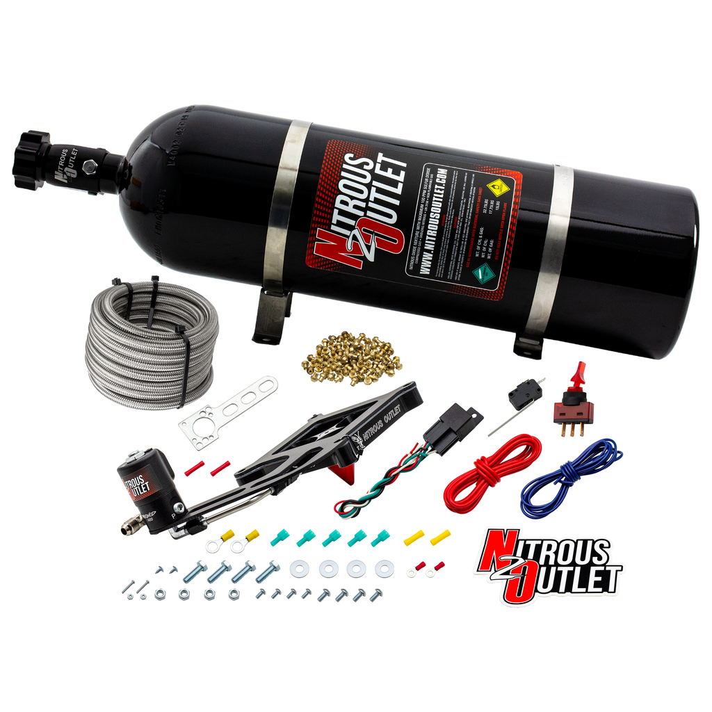 Stinger 2 Standard Dry 4150 Boomerang Nitrous Plate System (No Bottle)