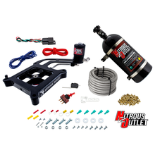 Load image into Gallery viewer, Stinger 4 Standard Dry 4150 Boomerang Nitrous Plate System (10lb Bottle)