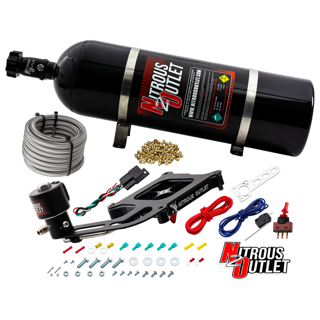 Stinger 4 Race Dry 4150 Boomerang Nitrous Plate System (No Bottle)
