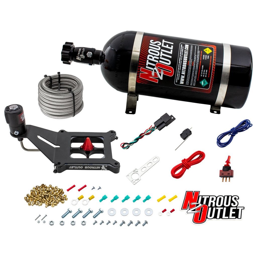 Stinger 2 Standard Dry 4150 Deep Break Nitrous Plate System (10lb Bottle)