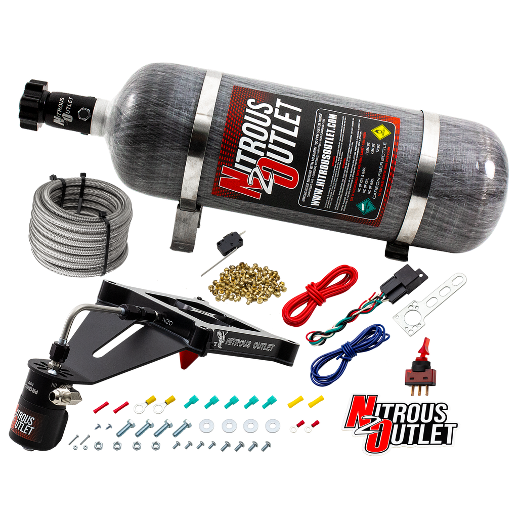 Stinger 2 Standard Dry 4150 Deep Break Nitrous Plate System (No Bottle)