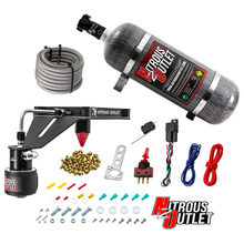 Load image into Gallery viewer, 4150  Stinger 3 Dry Race Plate System with Deep EFI Center Solenoid Bracket(50-600HP) (No Bottle)