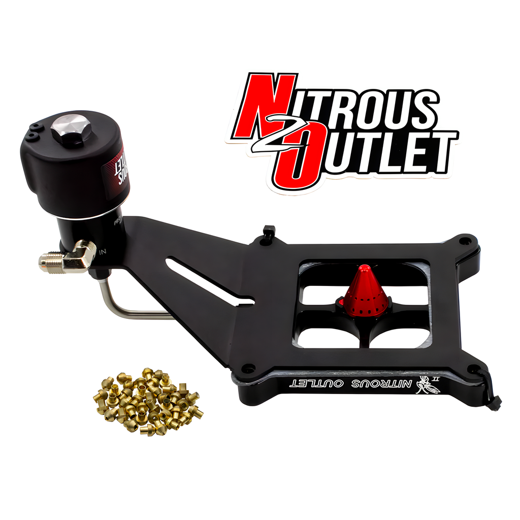 Stinger 2 Race Dry 4150 Deep Break Solenoid Forward Nitrous Plate Conversion