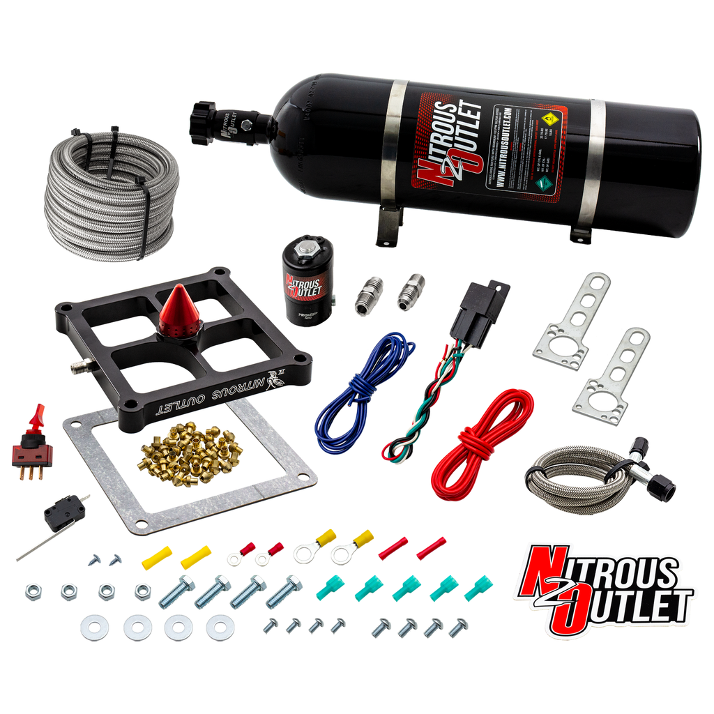 Stinger 4 Standard Dry 4500 Nitrous Plate System (No Bottle)