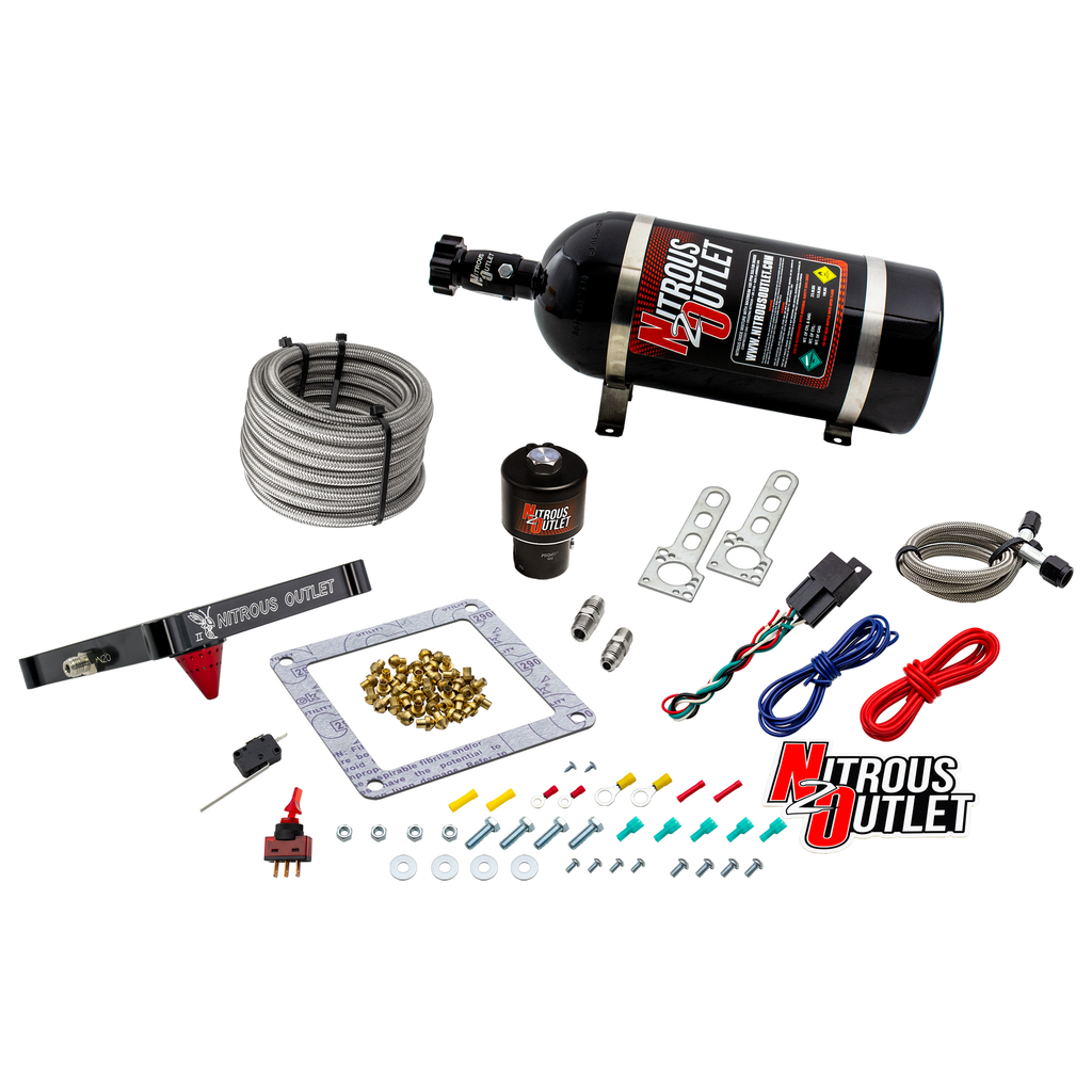 Stinger 2 Race Dry 4500 Nitrous Plate System (10lb Bottle)