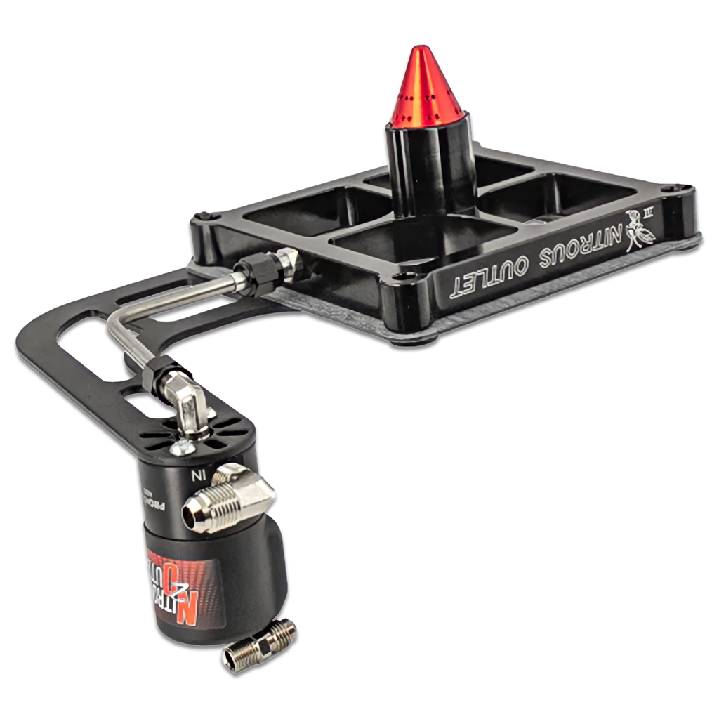 4500 Stinger 3 Dry Plate System With Offset Solenoid Bracket(50-400HP) (12lb Bottle)