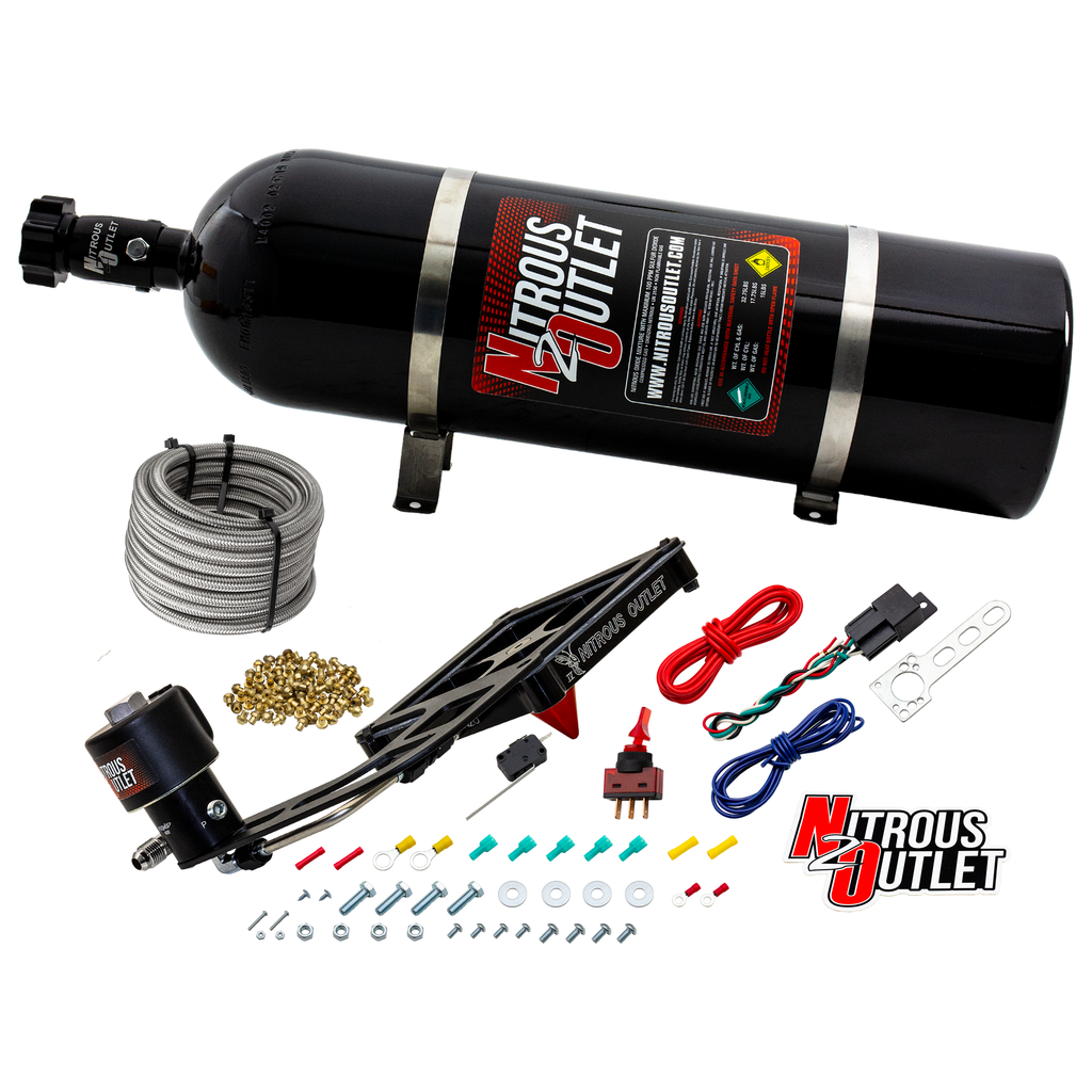 Stinger 4 Race Dry 4500 Boomerang Nitrous Plate System (No Bottle)