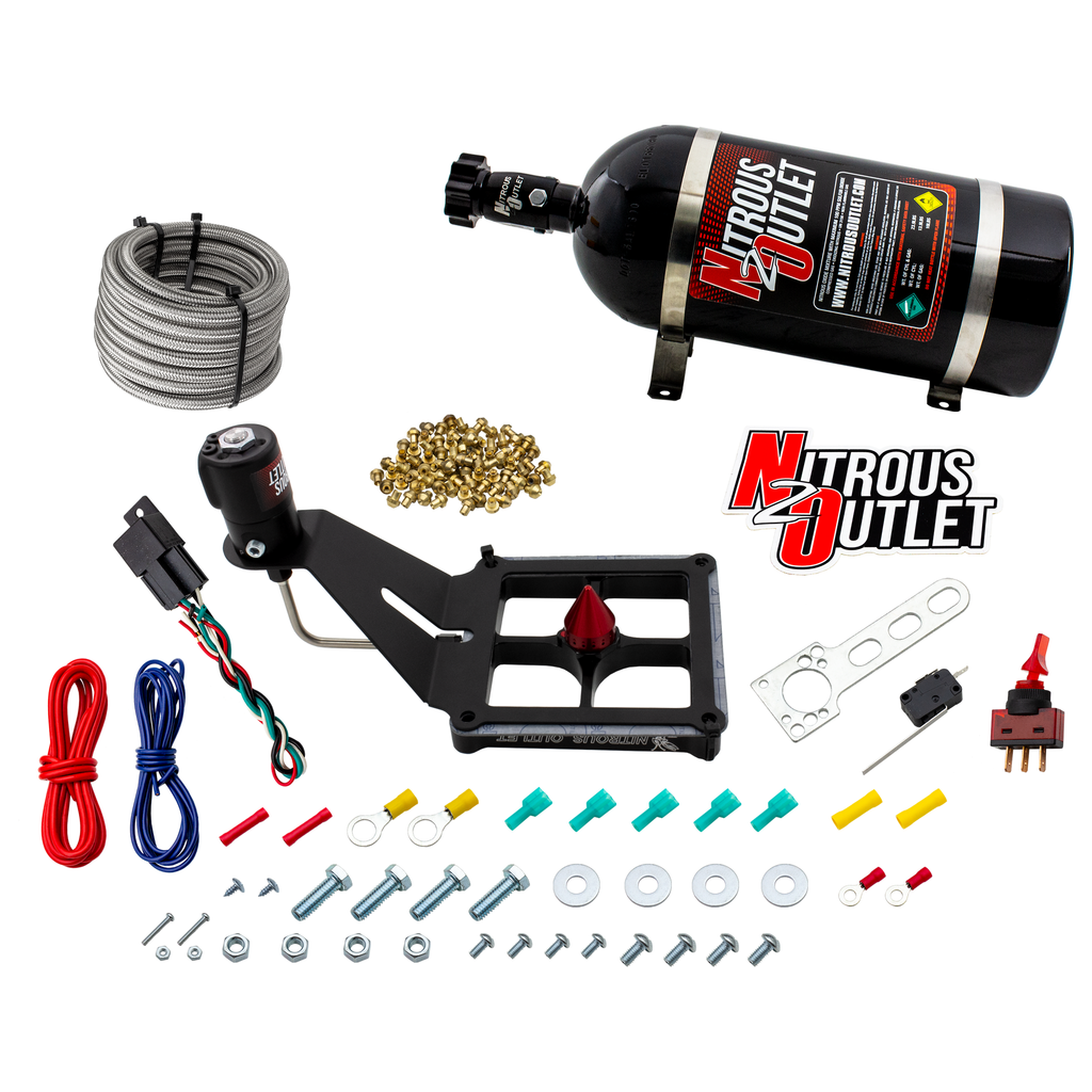 Stinger 4 Standard Dry 4500 Deep Break Nitrous Plate System (10lb Bottle)
