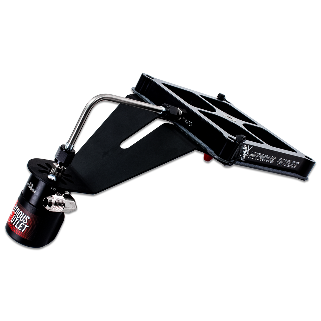 4500 Stinger 2 Dry Plate System with Deep Break Solenoid Bracket (50-500HP) (12lb Bottle)