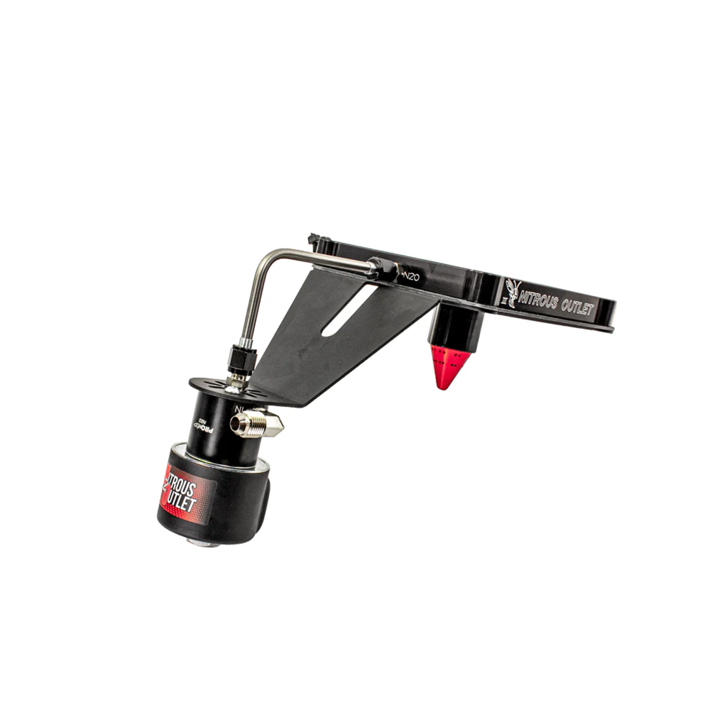 4500 Stinger 3 Dry Race Plate System with Deep EFI Center Solenoid Bracket(50-600HP) (12lb Bottle)