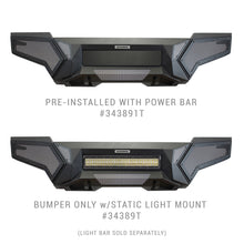 Load image into Gallery viewer, Go Rhino 24-26 Toyota Tacoma (4dr) Element Front Bumper w/ Fixed Light Bar Mount - Tex. Blk