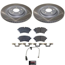 Power Stop 20-25 Audi A6 Allroad Rear Semi-Coated Rotor Kit