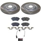 Power Stop 20-25 Audi A6 Allroad Rear Semi-Coated Rotor Kit