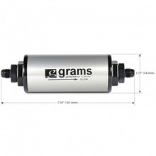 Load image into Gallery viewer, Grams Performance 100 Micron -8AN Fuel Filter