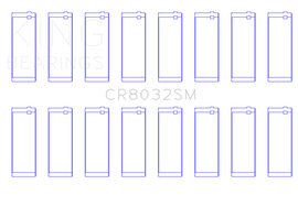 King Engine Bearings Chrysler 345/ 370 16V (Size 0.05) Connecting Rod Bearing Set