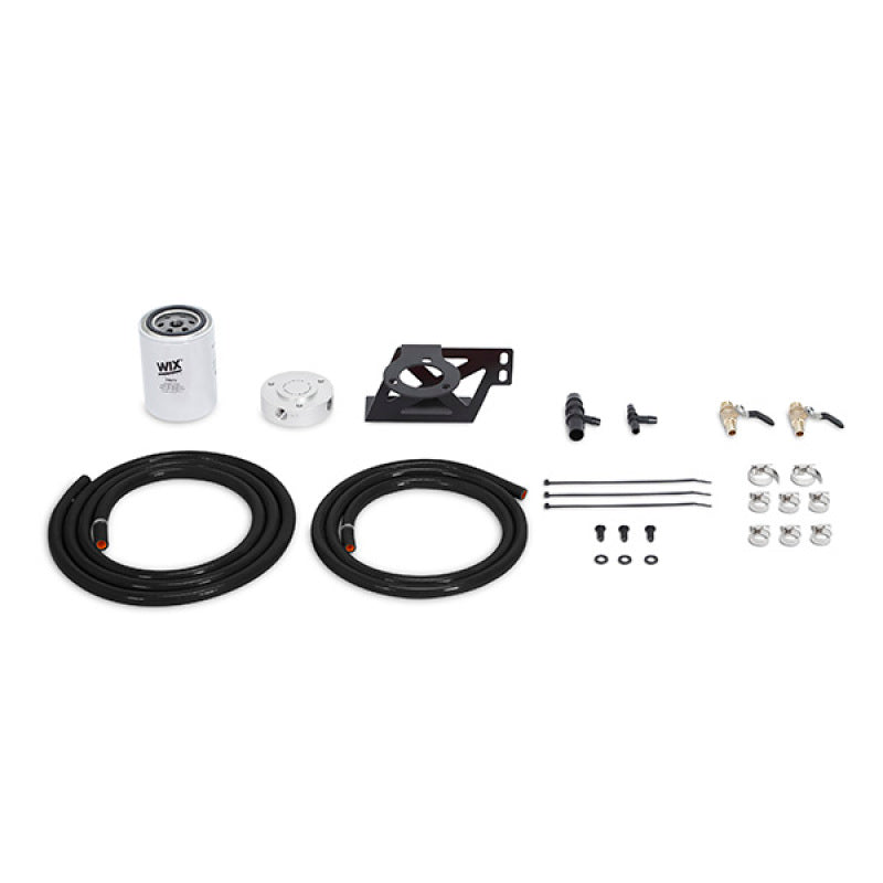 Mishimoto 08-10 Ford 6.4L Powerstroke Coolant Filtration Kit - Black