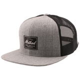 Method Race Proven Trucker Hat Snapback Heather Grey - Black