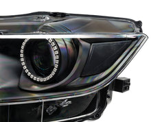 Load image into Gallery viewer, Oracle 15-17 Ford Mustang Dynamic RGB+A Pre-Assembled Headlights - Black Edition - NO RETURNS