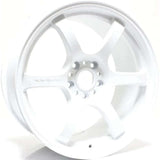 Gram Lights 57DR 18x10.5 +12 5x114.3 Ceramic Pearl Wheel (Min Order Qty Of 20)