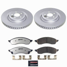 Load image into Gallery viewer, Power Stop 21-24 Ford Edge Front Z36 Coated Truck &amp; Tow Brake Kit