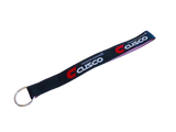 Cusco Keychain with Ring - Black Strap with Cusco Logo