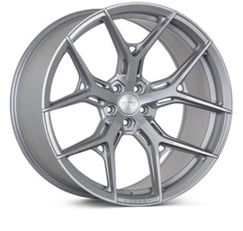 Vossen HF5 - 22X10.5 - 5X112 - ET0 - SUPER DEEP - 66.5 - SSV - SATIN SILVER