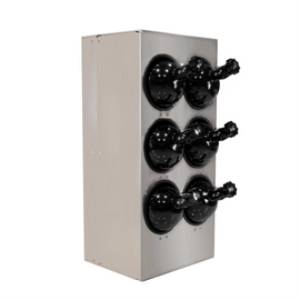 860 Performance Trailer Mount Nitrous Bottle Rack - 6x 10lb Bottles / Raw Finish