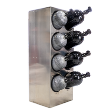 Load image into Gallery viewer, 860 Performance Trailer Mount Nitrous Bottle Rack - 8x 12lb or 15lb Bottles / Raw Finish