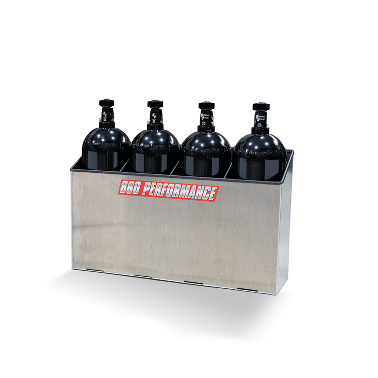 860 Performance 20lb Bottle Rack - 4 Bottles / Raw Finish