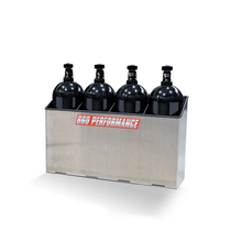 Load image into Gallery viewer, 860 Performance 20lb Bottle Rack - 4 Bottles / Raw Finish