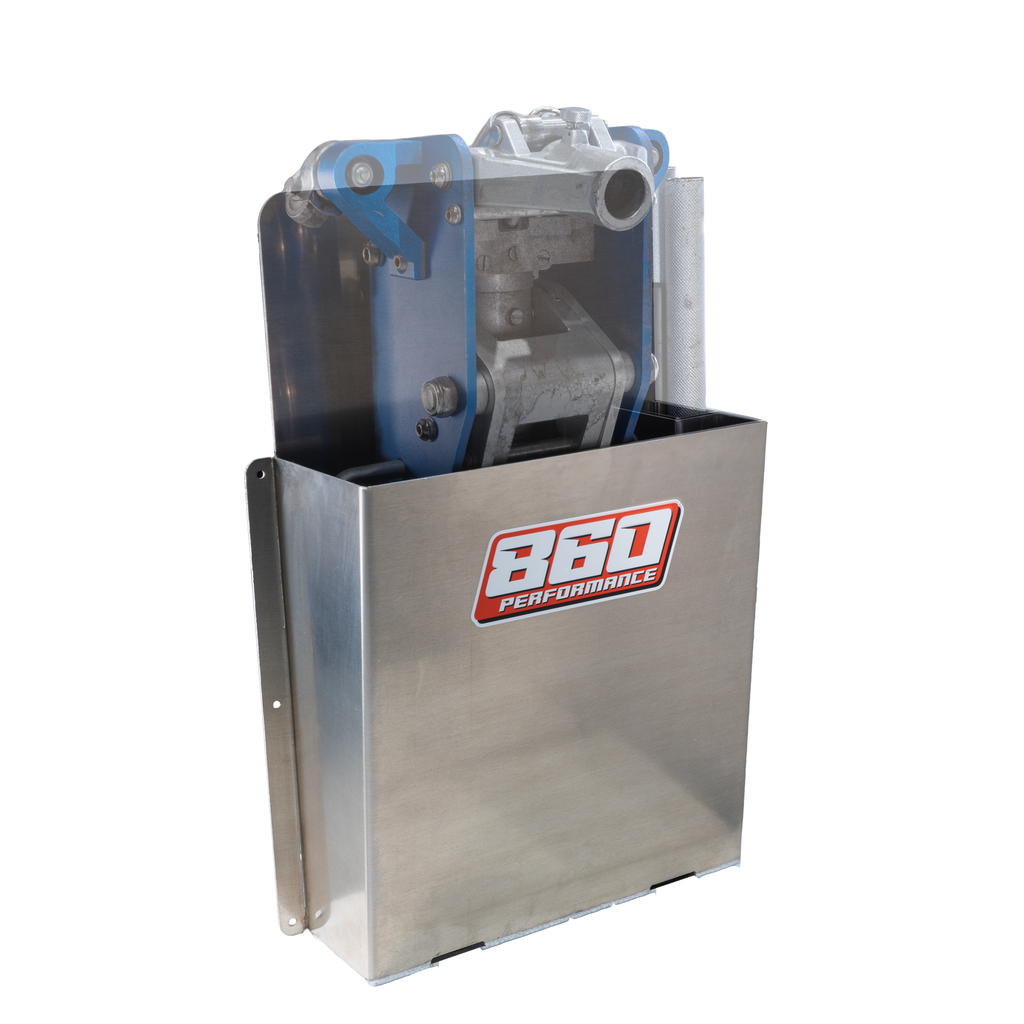 860 Performance Floor Jack Storage Holder - Raw Finish