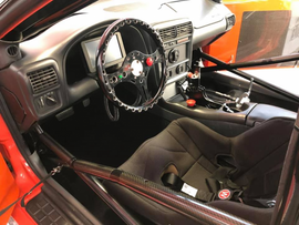 860 Performance Steering Column Digital Dash Mount - Holley 6.86