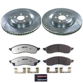 Power Stop 21-24 Ford Edge Front Z36 Truck & Tow Brake Kit