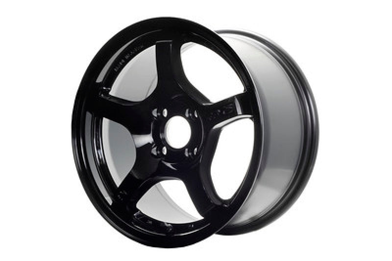 Gram Lights 57CR 19x8.5 +45 5x112 Glossy Black Wheel