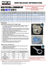 Load image into Gallery viewer, HKS BCD Piston Kit G16E HC-TT STEP3 S3 D87.5