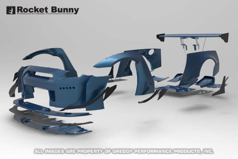 GReddy 09+ Nissan GT-R R35 Rocket Bunny GT-Wing (Element)