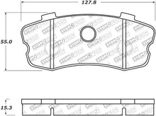 Load image into Gallery viewer, StopTech Performance 06-09 Chevy Corvette Z06 Rear Brake Pads