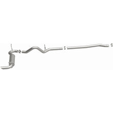 Load image into Gallery viewer, MagnaFlow 12-14 Jeep Wrangler 4dr Single Straight Rear P/S Exit Stainless C/B Performance Exhaust