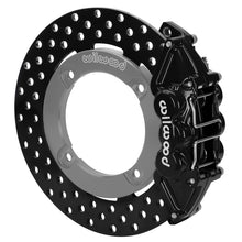 Load image into Gallery viewer, Wilwood 19-22 Honda Talon 1000 Black 4-Piston Rear Kit 11.25in - Drilled Rotors