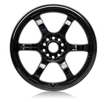 Gram Lights 57DR 18x9.5 +12 5x114.3 Glossy Black Wheel