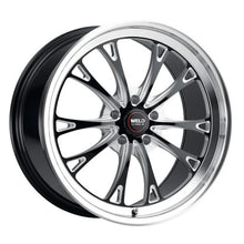 Load image into Gallery viewer, Weld S157 18X5 Belmont Drag 5X120.65 ET-10 BS2.60 Gloss Black MIL Dia 78.1