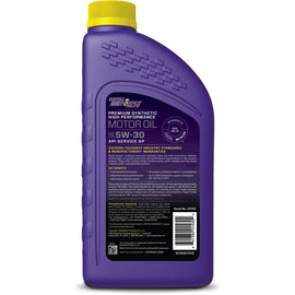 Royal Purple Premium Synthetic High Performance Multi-Grade 5W30 Motor Oil - 1 Quart