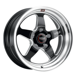 Weld Ventura Street 17x11 / 5x139.7 / 4.25 BS / 87.1 HB - Gloss Black Milled - Non-BL Wheel