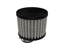 Load image into Gallery viewer, aFe MagnumFLOW Crankcase Vent Filter 1.25F x 3.75B x 3.75T x 3H