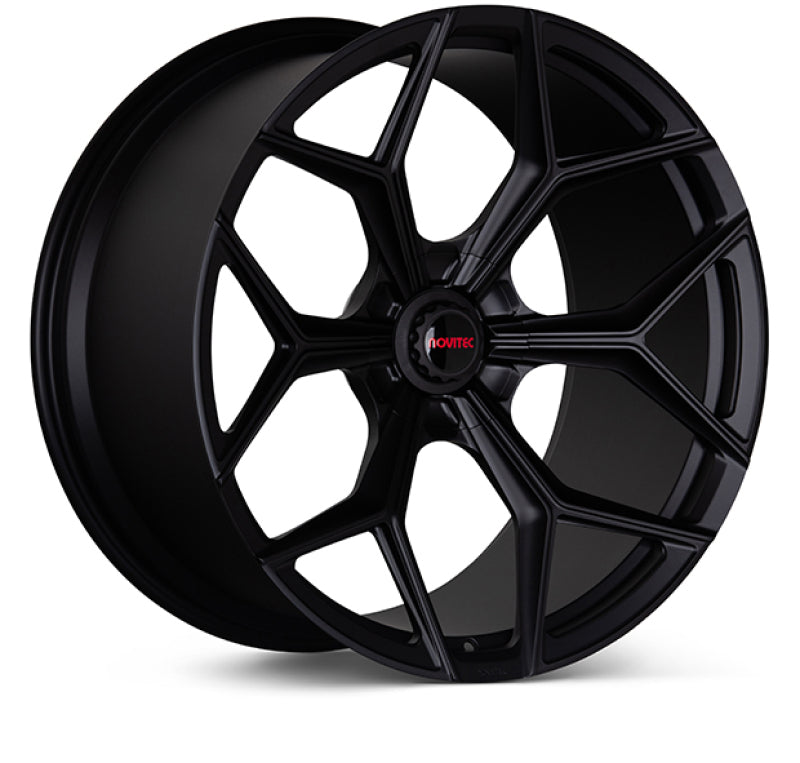 Vossen x Novitec NL4-5L 23x10.5in - 5x130 BP - ET21 - Satin Black Lamborghini Urus Front Wheel