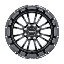 Load image into Gallery viewer, Weld Slingblade 20x10 / 8x165.1 / 4.75 BS / 125.1 HB - Gloss Black Milled - Non-BL Wheel