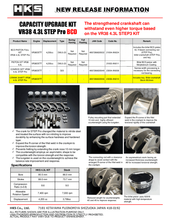 Load image into Gallery viewer, HKS Crank Shaft VR38 4.3L STEP Pro
