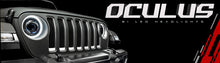 Load image into Gallery viewer, Oracle Oculus Bi-LED Projector Headlights for Jeep JL/Gladiator JT - Satin Silver - 5500K NO RETURNS